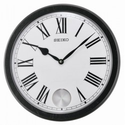 Horloge Murale Bois Nature Beige Blanc Vintage 50 Cm Q2076